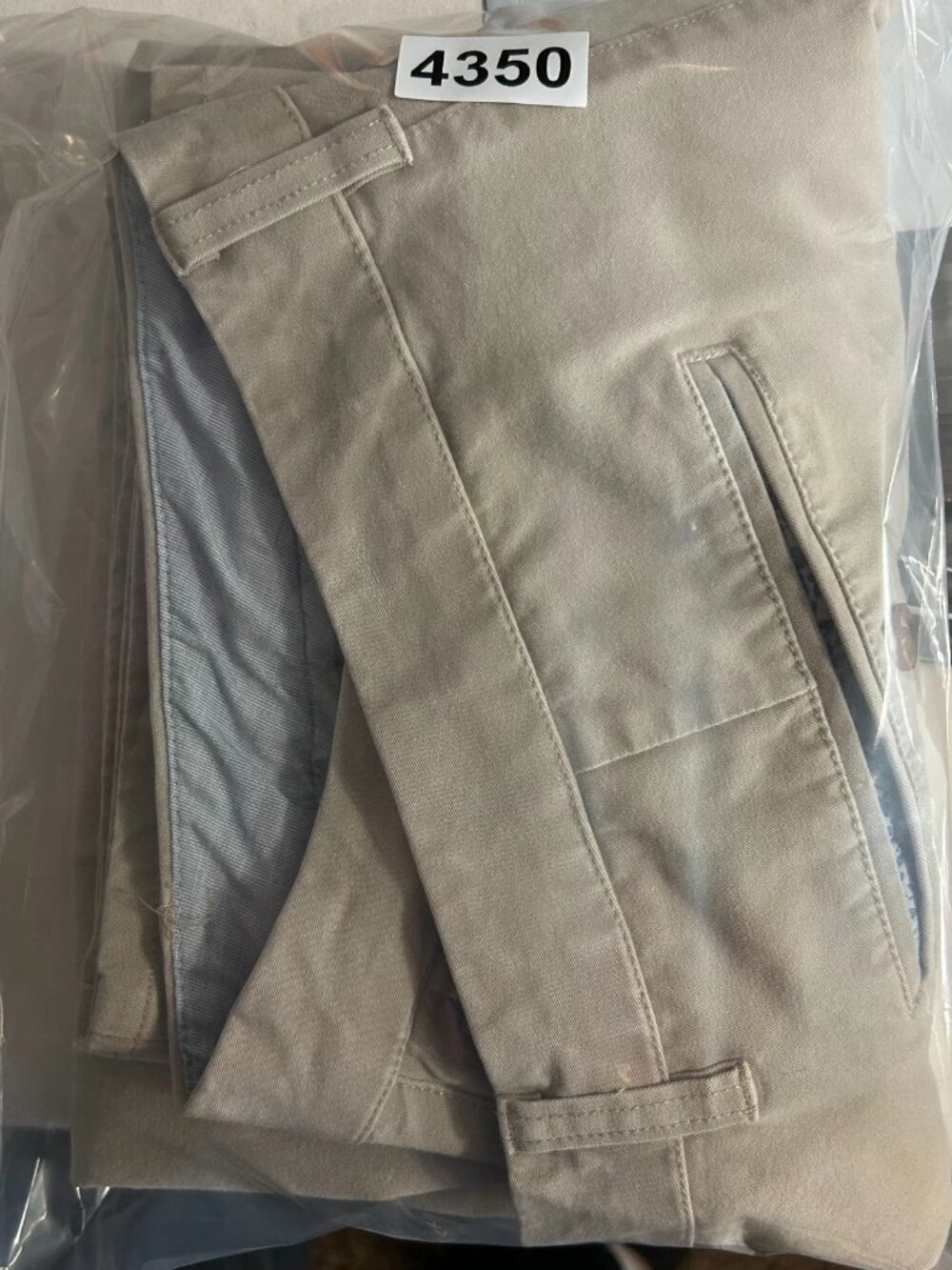 Bonobos Straight Chino Pants Mens 40x32 Light Beige Flat Front Preppy Comfort - Picture 16 of 16